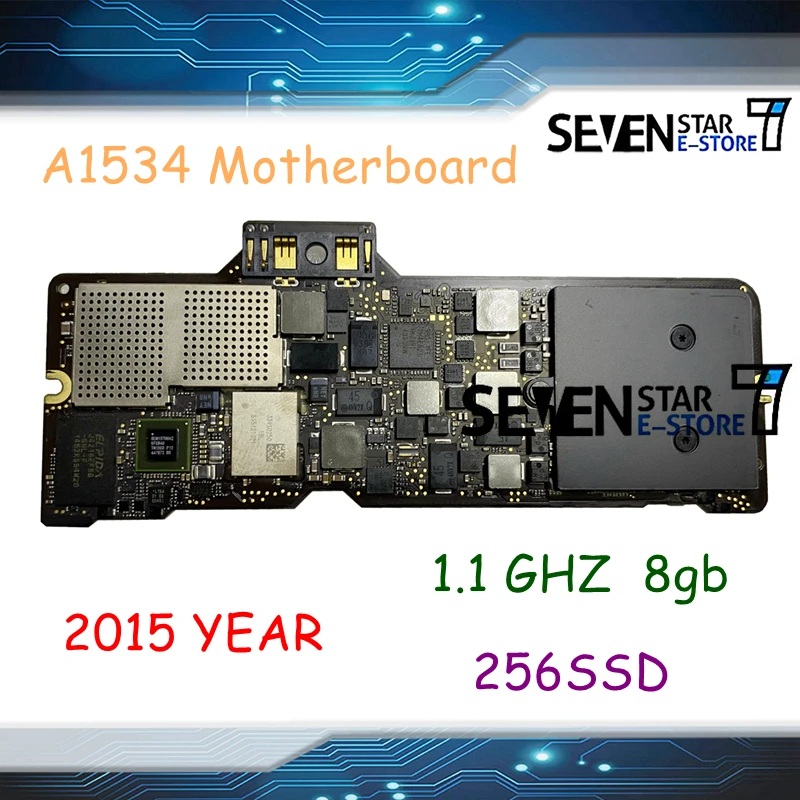 MAC GOUZI 820 00045 10 Логическая плата для MacBook Retina 12 'Early 2015 A1534 661 02249 M 5Y31 1 8GB Материнская плата|ЖК-экран ноутбуков| |