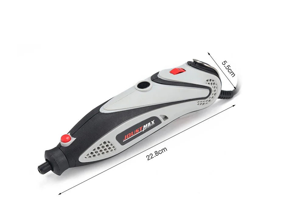 180W 6-speed Mini Electric Grinder Drill Rotary Tool Engraving Accessories 40pcs/90pcs 10000- 32000rpm Ceramic Metal Power Tool
