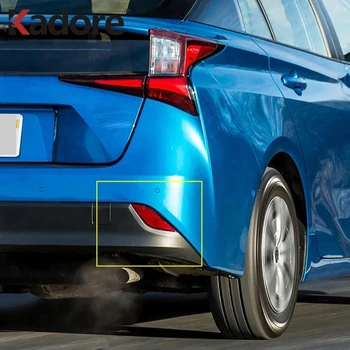 

For Toyota Prius Hatchback 2019 2020 Chrome Rear Reflector Fog Light Lamp Cover Sticker Decoration Trim Accessories