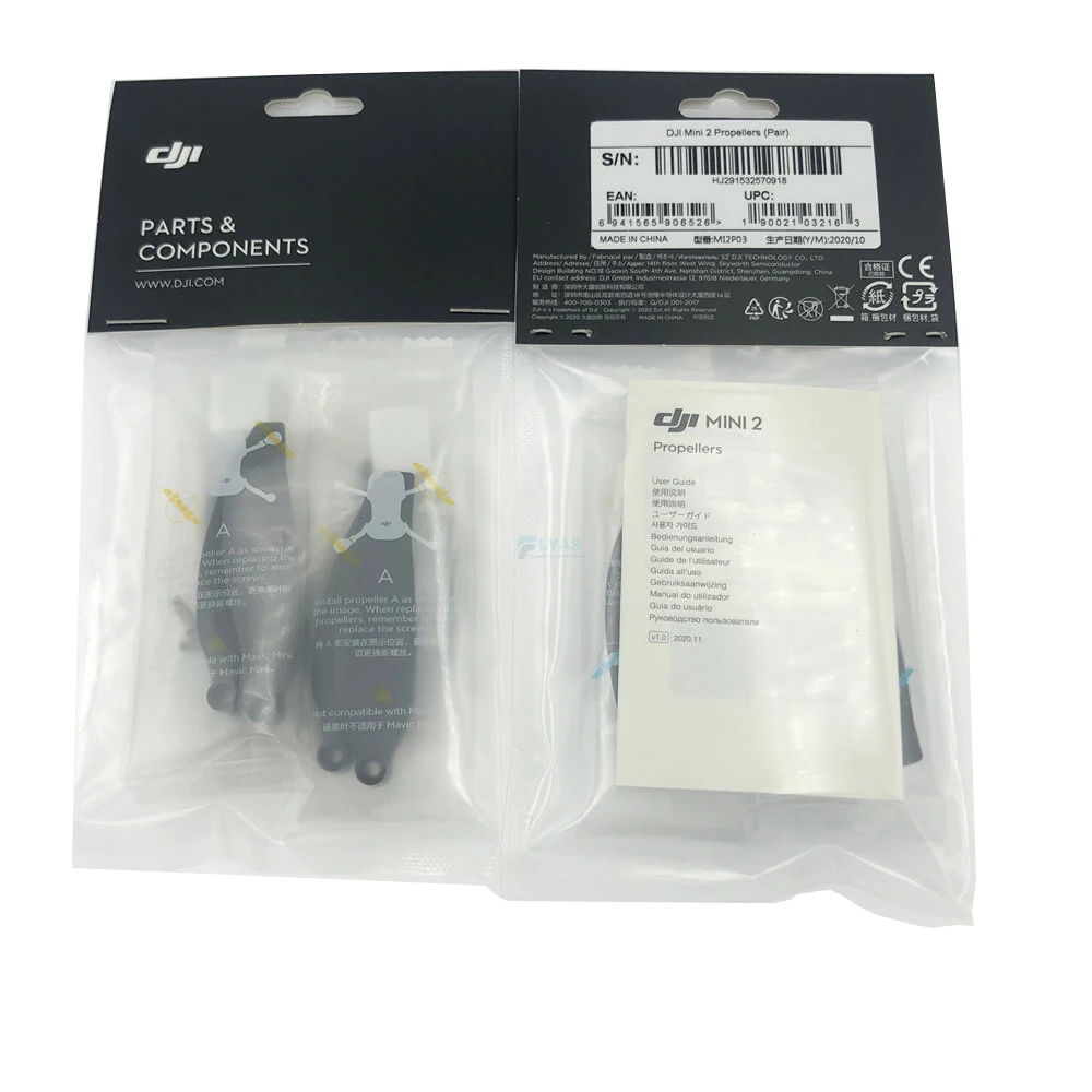 8pcs/Pack Original Propeller for DJI Mini 2 Propellers with Screws