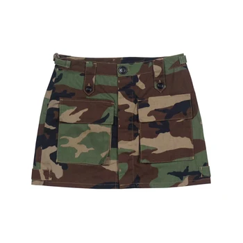 

New Outdoor Military Women's Tactical Skirt Camouflage Breathable Sport Short Trekking Camping Running Tiger Tabby Skirt