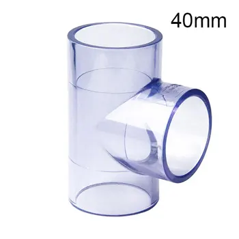 

Tee Connector UPVC Tee Fitting Transparent Environmental Plastic Pipe Fittings DAG-ship