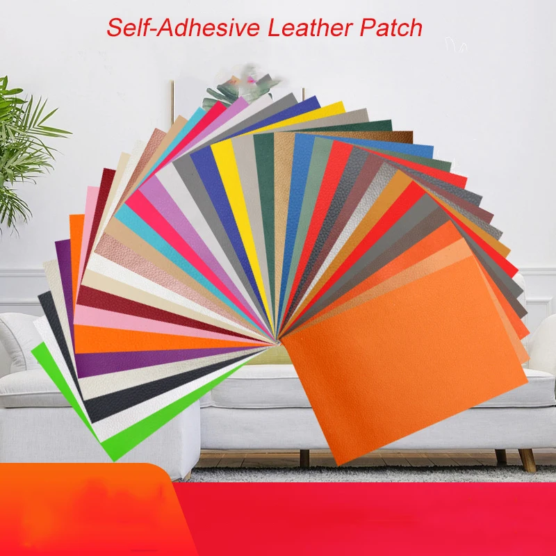 3M Strong Self-adhesion PU Sofa Repair Leather Patch Self-adhesive Sticker Decoration for Chair Seat Bag Bed Fix Leather Patches