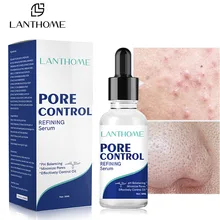 Pores Refining Serum Oil Control Acne Spots Minimize Large Pores Cleaning Essence Blackhead Remover Moisturizing Whitening Skin
