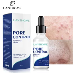 Pores Refining Serum Oil Control Acne Spots Minimize Large Pores Cleaning Essence Blackhead Remover Moisturizing Whitening Skin