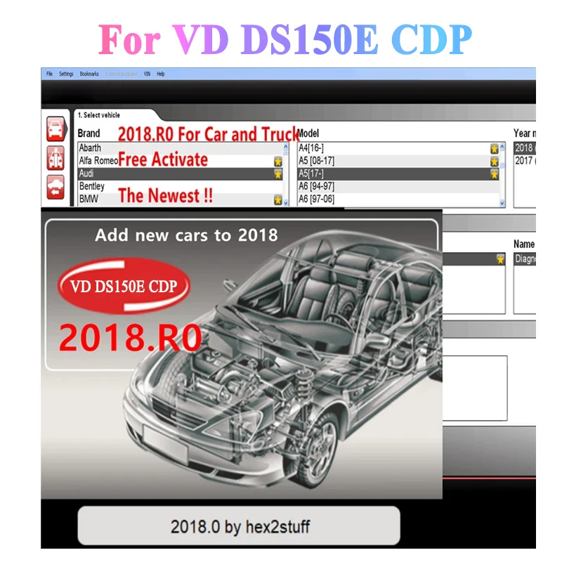 Новое поступление! 2018.R0 CD dvd программное обеспечение с поддержкой 2018 моделей 2018r0 vd