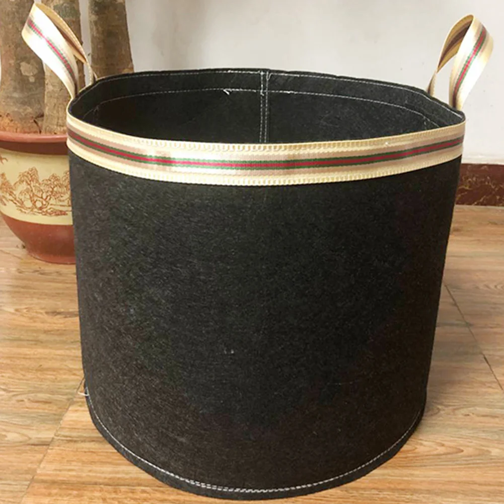 

Garden Root Pots Outdoor Round Thicken Durable Container Flower Planting Non-woven Fabric Grow Bag Breathable Vegetable Pouch
