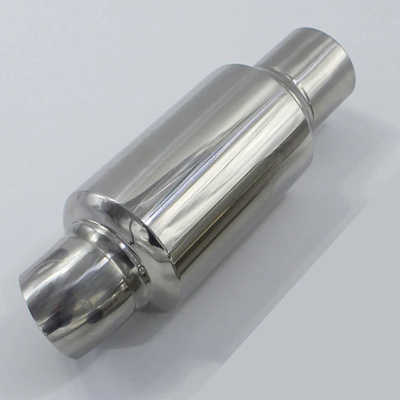 

Decoration Exhaust Muffle Pipe Nozzle Stainless Steel Polished Downpipe