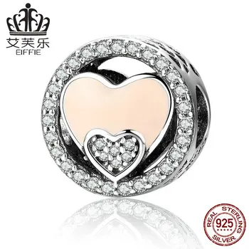 

Sweetheart's love Diy accessories 925 silver original letter beads for jewelry making Fit pandora charm bracelet