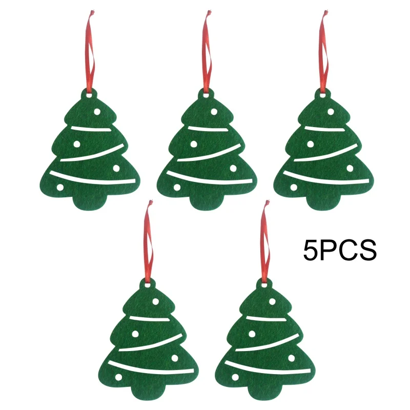 

5pcs New Year 2020 Christmas Tree Ornament Pendant Xmas Gift Noel Christmas Decoration for Home Navidad Decoration