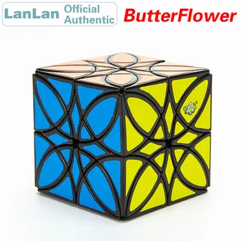 

LanLan Butterflower Magic Cube Pansy Butterfly Professional Neo Speed Cube Puzzle Antistress Educational Toys For Children