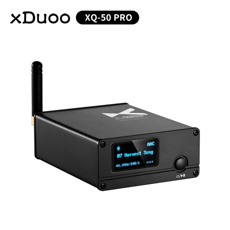 

Xduoo XQ-50 PRO XQ-50 Buletooth 5.0 DAC High-Performance ES9018K2M Bluetooth Audio Receiver Converter support PC USB DAC