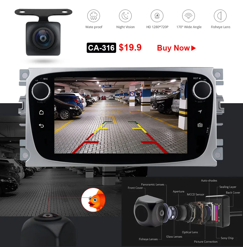 Sale Ownice K1 K2 K3 K5 K6 Android 9.0 Octa 8 Core Car DVD Player For FORD Mondeo S-MAX Connect FOCUS  2008-2011 Radio GPS 4G LTE DSP 32