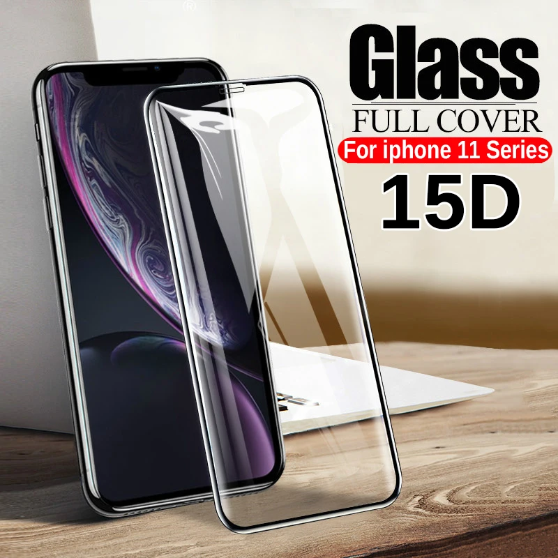 

15D Full Glue For iphone 11 Tempered Glass For Apple iphone 11 Pro Screen Protector Protective Glass For iphone 11 Pro Max Glass