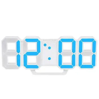 

Multifunctional LED Clock Large LED Digital Wall Clock 12H / 24H Time Display with Alarm and Snooze Function Luminance Adjustabl