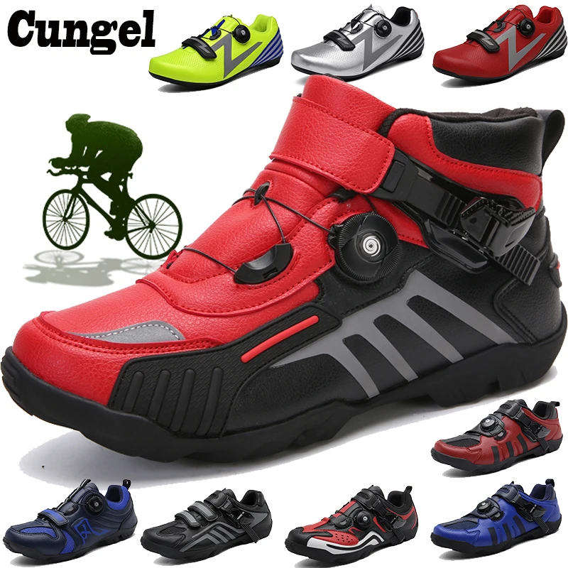 

Cungel Cycling Shoes Mtb Man Women Bicycle Shoes Racing Mountain Bike Sneakers Professional Self-locking Breathable Bici Corsa