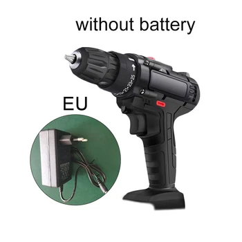 

Dual-speed Cordless Drill Screwdriver 36VF 1600rpm 50Nm W/ LED Light Drill Bit Variable Speed Function Adjustable