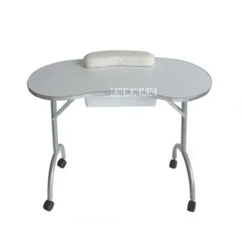

901 Manicure Table Portable Mdf Manicure Table With Drawer Manicure Desk With Wheels Foldable Nail Table Spa Beauty Salon Desk