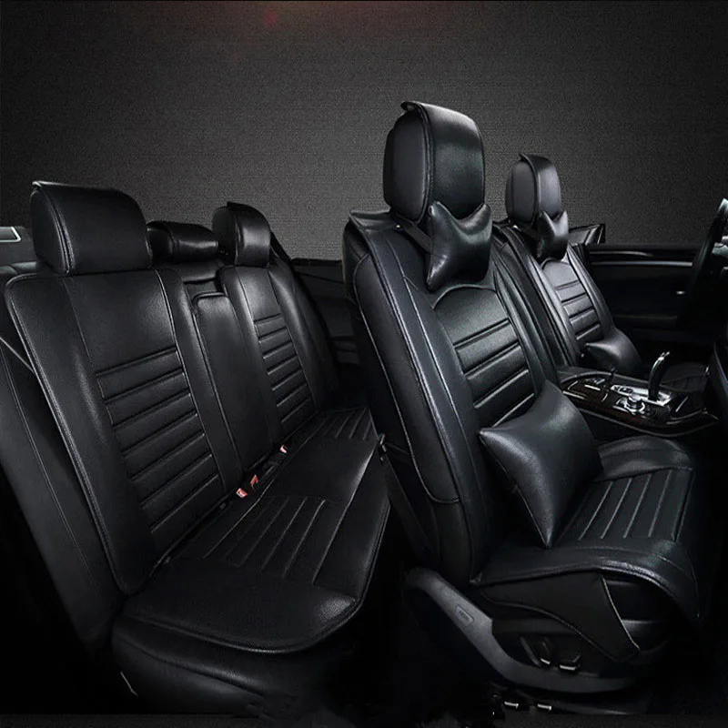 Shenlao чехлы для автомобильных сидений из искусственной кожи toyota аксессуары fortuner