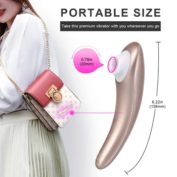 Clit Sucking Vibrator Nipple Sucker Tongue Sex Toys for Women Breast Massager Sex Shop Oral Sex Clitoris Vagina Stimulator 6