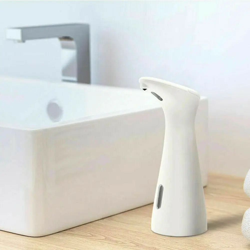 Автоматический диспенсер для жидкого мыла с умным сенсором, Бесконтактный АБС-пластик с гальваническим покрытием, диспенсер для дезинфицирующего средства для кухни и ванной комнаты, 200 мл