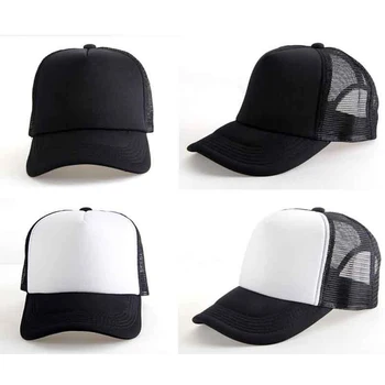 

Summer Breathable Baseball Cap With Net Men Hip Hop Caps Hats Solid Color Women Adjustable Work Travel Sunshade Duck Tongue Caps