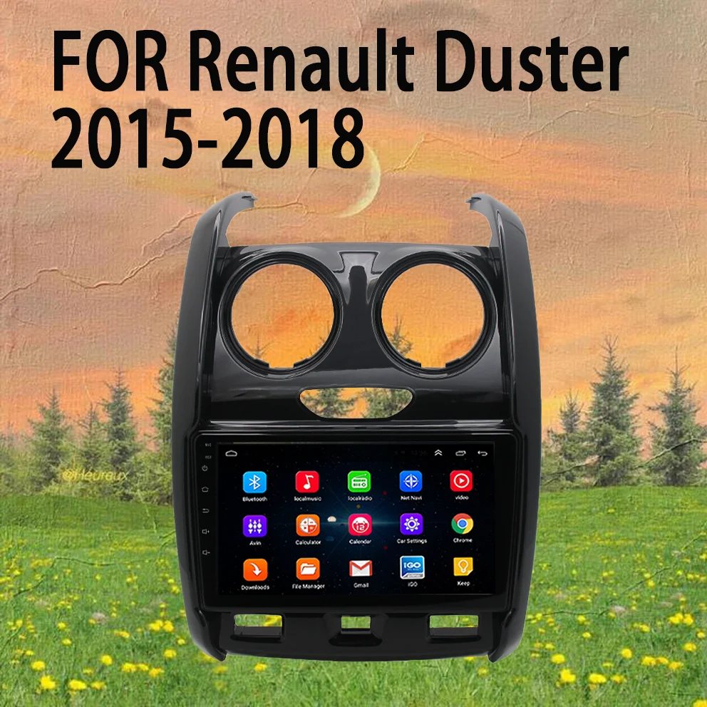 Автомагнитола RDS DSP на Android 10 для Renault Duster 2015-2018 автомагнитола аудиомагнитофон
