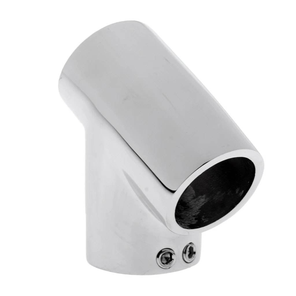 6pcs Boat Hand Rail Fitting - 60 Degree Tee- 316 Marine Stainless Steel 22mm 6pcs Boat Hand Rail Fitting - 60 Degree Tee- 316 Marine Stainless Steel 22mm