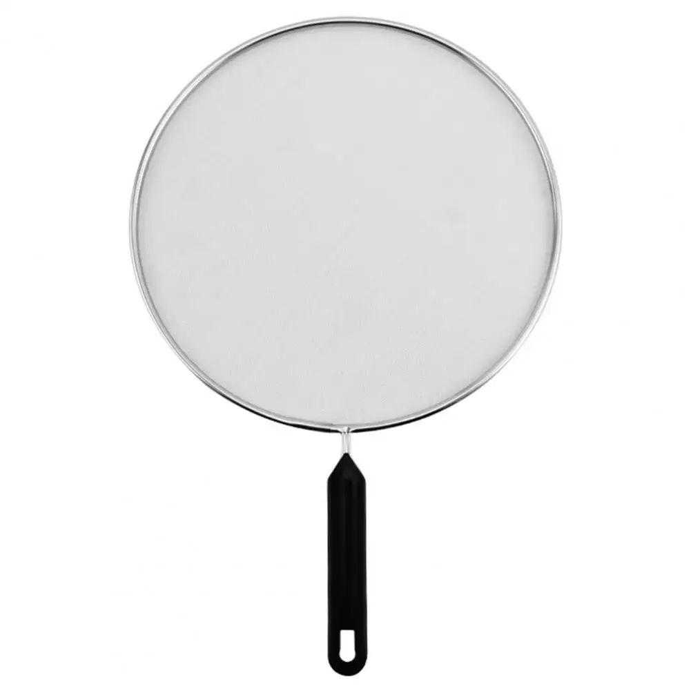 Anti Grease Oil Splatter Screen Mesh Pot Lid Cover Oil Proofing Frying Pan Cover Lid Filter Cooking Tools Kitchen Accessories