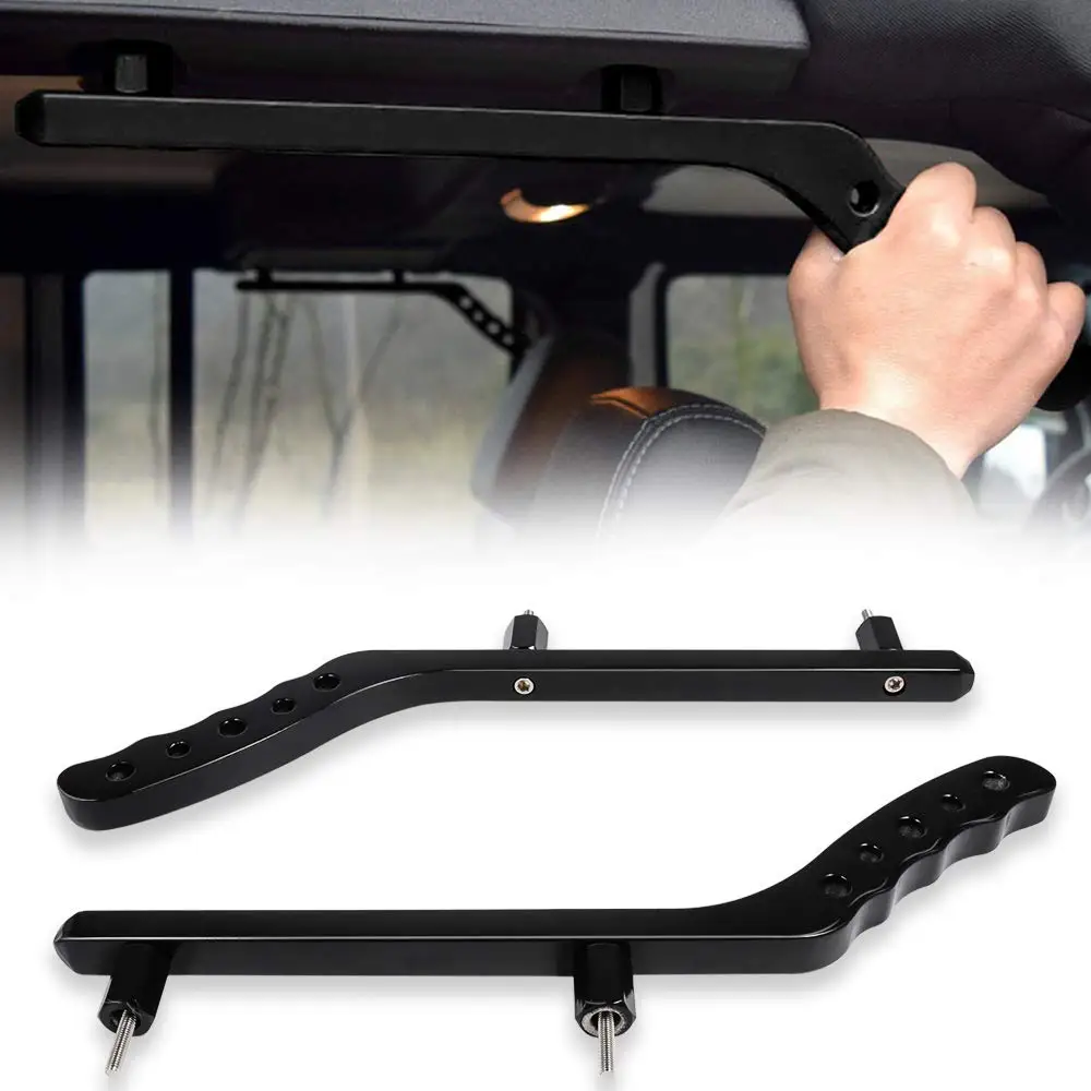 Задние захватные ручки, Черная рукоятка, поручень для Jeep Wrangler JK JKU Sports Sahara Freedom Rubicon X Unlimited Doors 2007