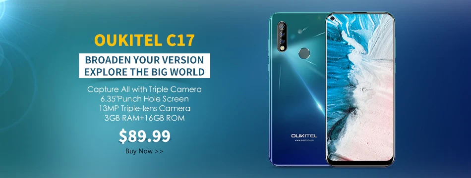 Oukitel C16 Pro 5,7" экран капли воды смартфон 3 ГБ 32 ГБ MTK6761P четырехъядерный лицевой ID отпечаток пальца 2600 мАч 4G LTE мобильный телефон