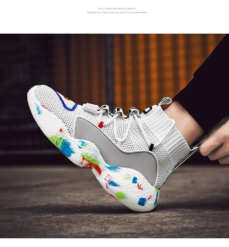 Couple Sneakers Shoes Mesh Breathable Chaussure Homme Casual Men Shoes Air Cushion Running Walking Women Shoes Drop shipping (33)