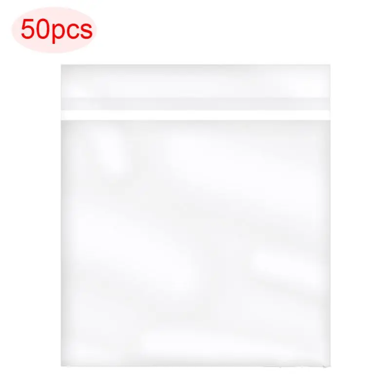 25/50PCS Clear Resealable Outer Sleeves 4 Mil Plastic Vinyl Record Sleeves  for 10'' Record Cover Vinyl Protect Outer Bag Sleeve