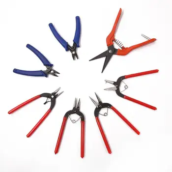 

1Pc Pliers Long Round Nose And Concave Wire Wraps Looper Pliers Beading Craft For DIY Jewelry Making Equipments