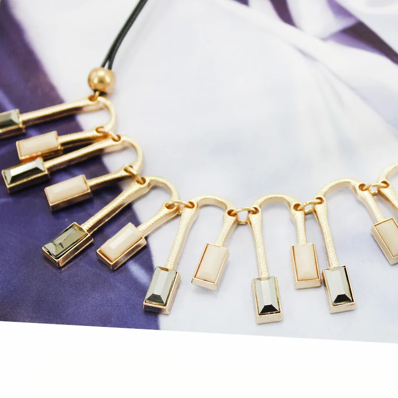 

New Fashion Women U Clavicle Necklaces European and American Jewelry 2020