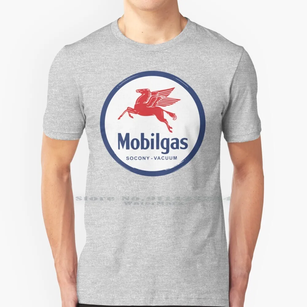 Mobilgas Service Pegasus Vintage Gasoline Logo Work Shirt S-6X ML-3XLL New