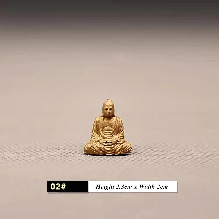 1 шт. мини моделирование статуя Будды Майтрея фигурка волшебный сад-Террариум изделия бонсай домашний декор татхагата миниатюра - Цвет: A1