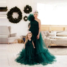 emerald green baby girl dress