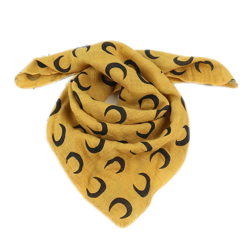 

45*45cm baby boy girl Children's Cotton Scarf Kid cute Neckerchief Collar Kids tiny Collar Square scarf bib