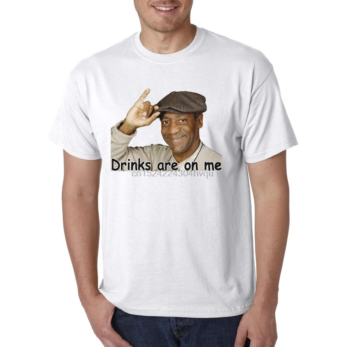 Мужская футболка Bill Cosby DRINKS Are On Me грубая обидная для взрослых шоу колледж юмор