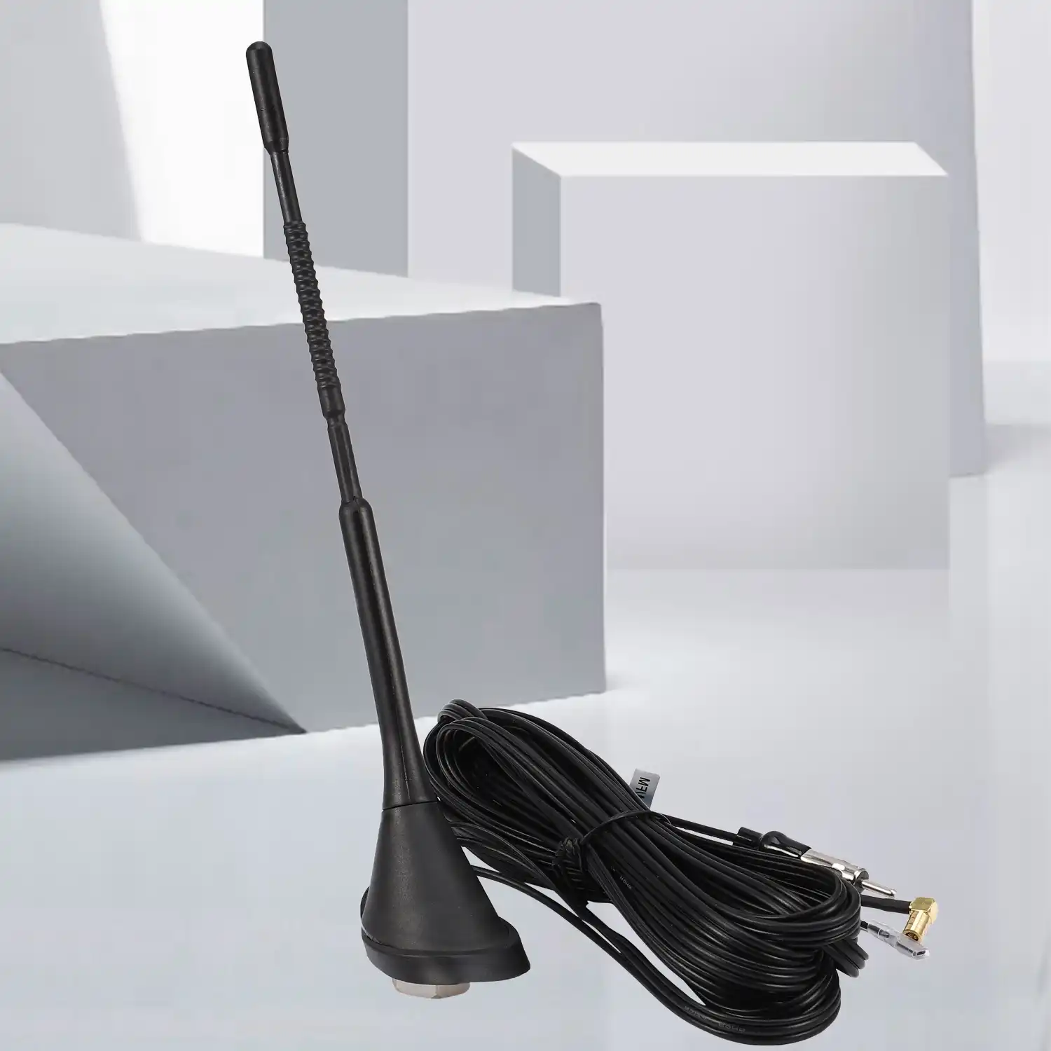 1セット黒ユニバーサル車のルーフマウントam Fmラジオアンテナ空中ベースキット アクティブ増幅dab Fmラジオ空中アンテナマスト アンテナ Aliexpress