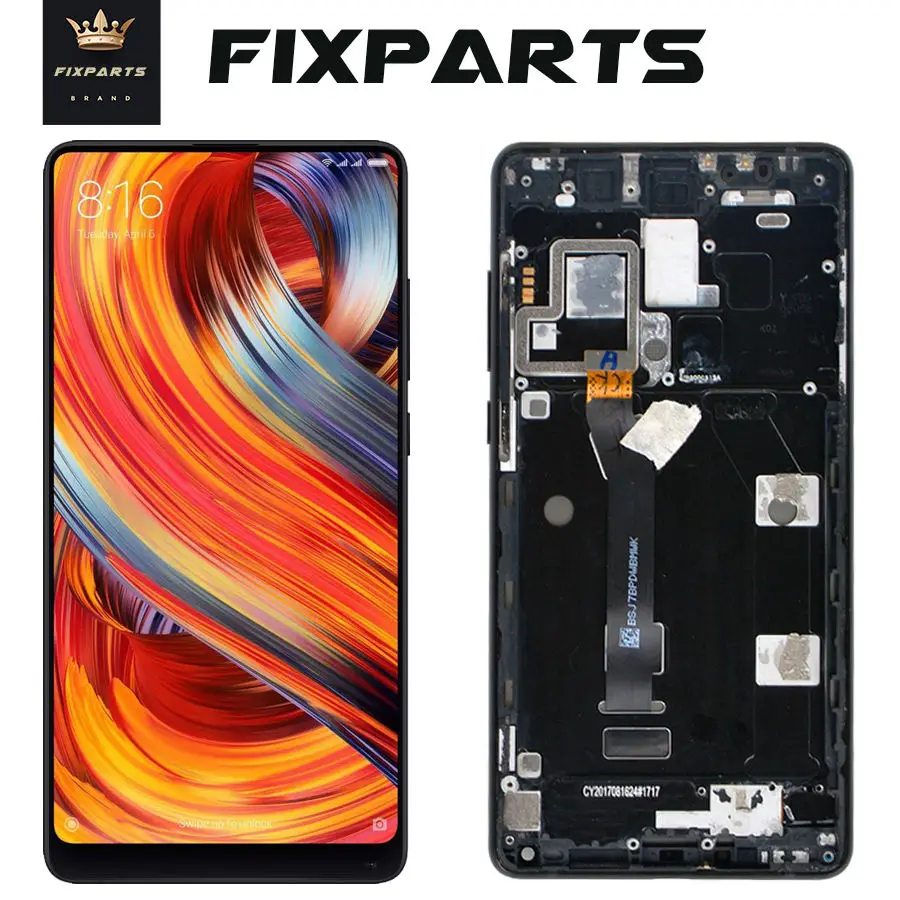 100% протестированная хорошая работа Замена ЖК дисплея 5 99 &quotMi Mix 2 для XIAOMI Mi MIX MIX2