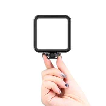 

VIJIM Mini Video LED Fill Light Portable Type C Charging Photography Light with Triple Cold Shoe for DSLR Camera Smartphone