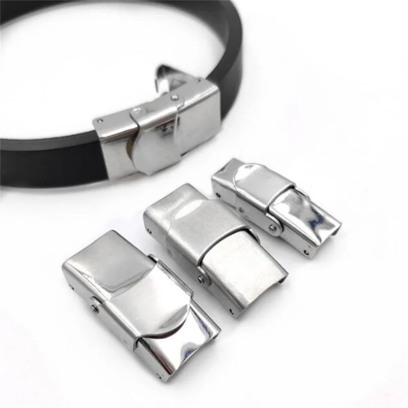 Stainless Steel Leather Jewelry Clasps Leather Necklace Clasp