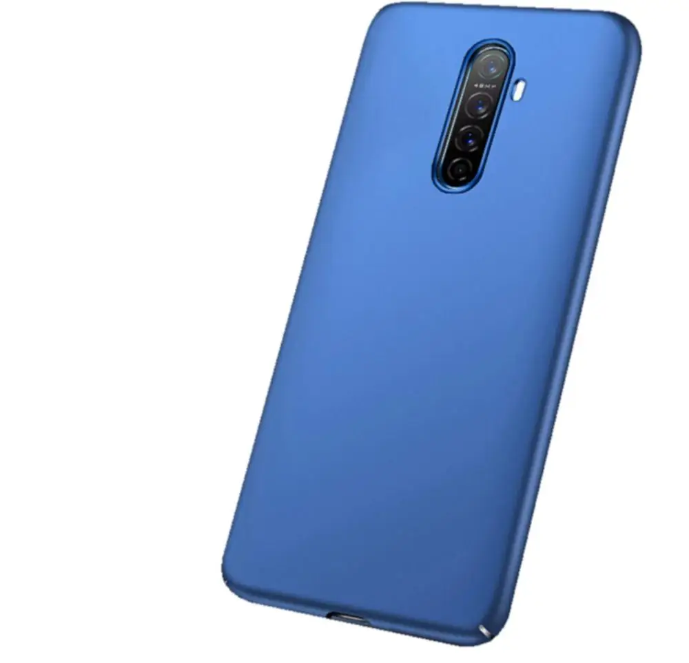 Матовый Жесткий Чехол для Realme X2 Pro прорезиненный Тонкий чехол из поликарбоната