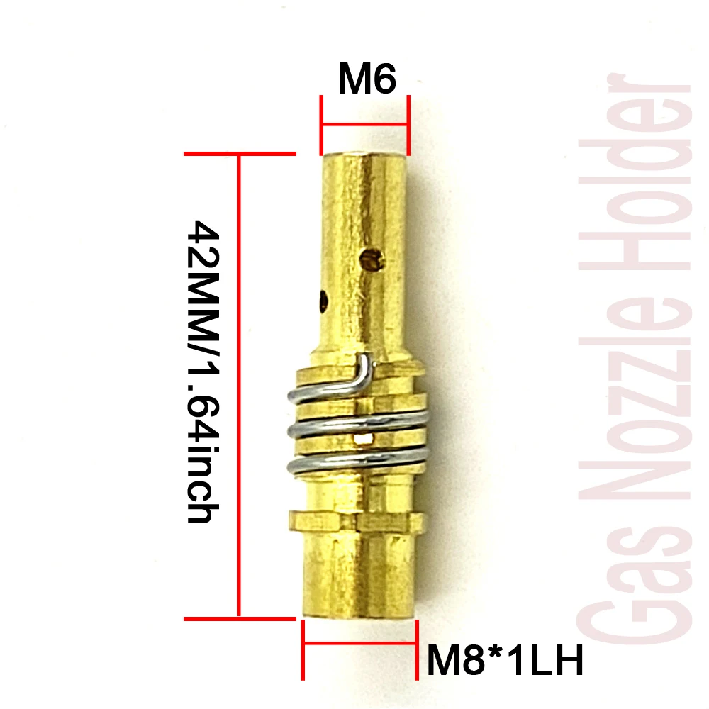 15AK Gas Nozzle Holder with Nozzle Spring For MIG/MAG Welding Torch Contact Tip Holder of MB 15AK Welding Gun welding torch