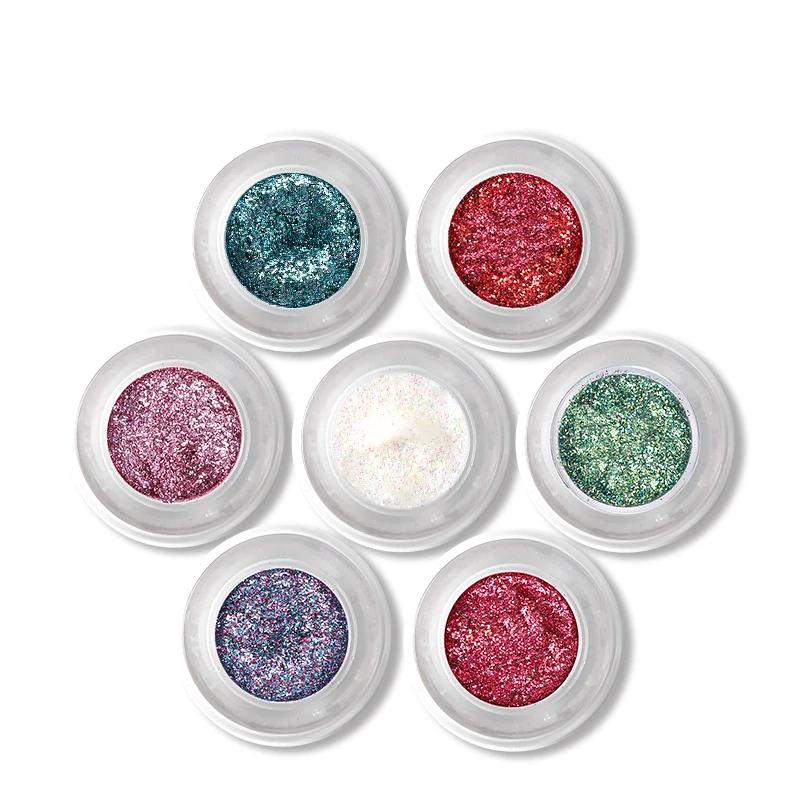 Косметический набор для макияжа от бренда Beauty 10 цветов блестящая паста мерцающая