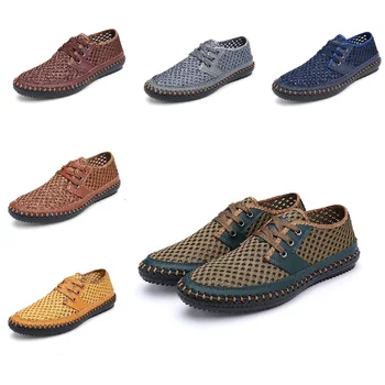 

Big Size 39-48 Spring Autumn 2020 Men Shoes Fashion Loafers Men Casual Driving Shoes Soft Moccasins Flats Slip On Footwear Men