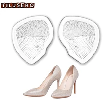 1 пара, прозрачный Эластичный Силиконовый сифон для обуви, Подпяточник для ног, мягкая стелька для женской обуви на высоком каблуке