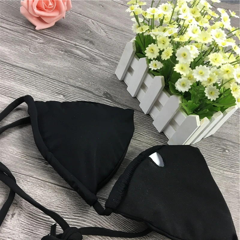 Женский купальник biquinis feminino прозрачное бикини из трех частей с длинными рукавами